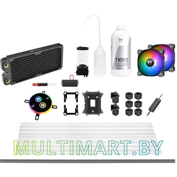 Модульная система жидкостного охлаждения Thermaltake Pacific C240 DDC Hard Tube Water Cooling Kit (CL-W242-CU12SW-A)